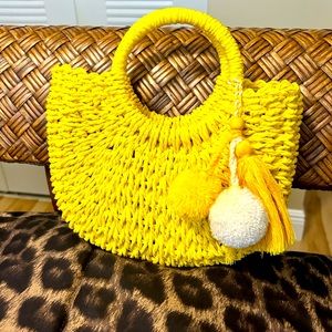 Mini Straw Purse